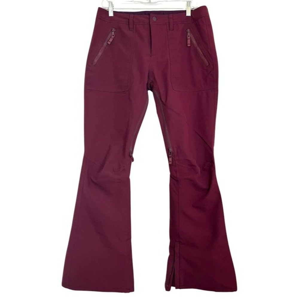 Burton Red/Maroon Womens Ski Pants Size Medium